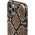 Serpent Animal Print iPhone 12 Pro Impact Case