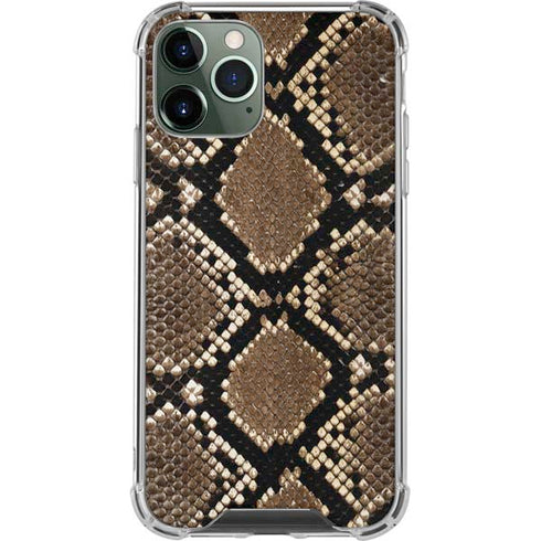 Serpent Animal Print iPhone 12 Pro Max Clear Case