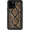Serpent Animal Print iPhone 12 Pro Waterproof Case