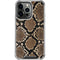 Serpent Animal Print iPhone 13 Pro Clear Case