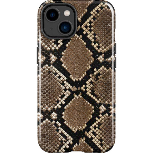 Serpent Animal Print iPhone 14 Plus Impact Case