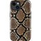 Serpent Animal Print iPhone 14 Plus Impact Case