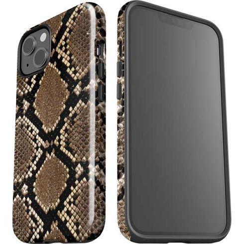 Serpent Animal Print iPhone 14 Plus Impact Case