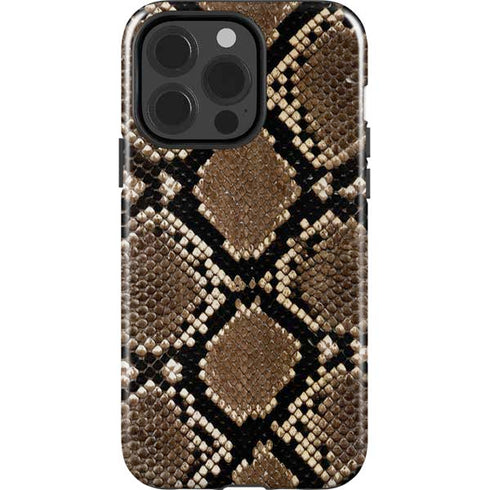 Serpent Animal Print iPhone 14 Pro Impact Case