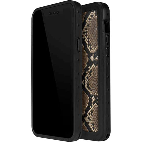 Serpent Animal Print iPhone 14 Pro Max Waterproof Case
