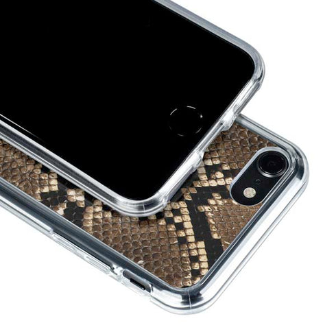 Serpent Animal Print iPhone SE (2nd & 3rd Gen) Clear Case