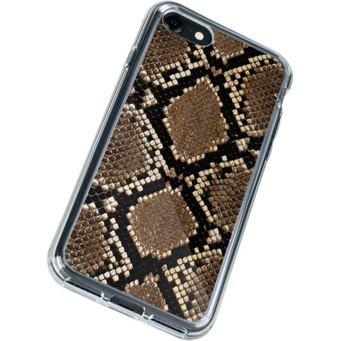 Serpent Animal Print iPhone SE (2nd & 3rd Gen) Clear Case