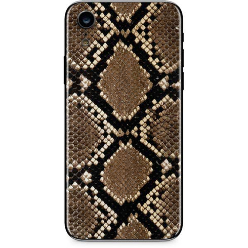 Serpent Animal Print iPhone XR Skin