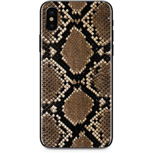 Serpent Animal Print iPhone XS Max Skin