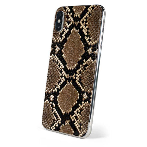 Serpent Animal Print iPhone XS Skin