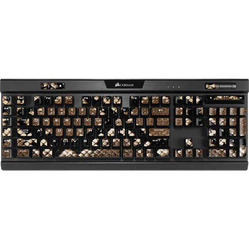 Serpent Animal Print K95 RGB PLATINUM Mechanical Gaming Keyboard Skin