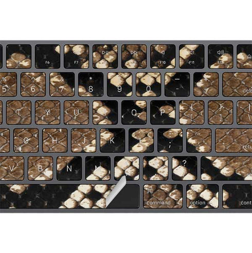 Serpent Animal Print Magic Keyboard with Numeric Keypad Skin