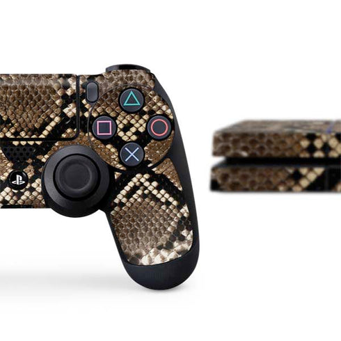 Serpent Animal Print PS4 Console and Controller Bundle Skin