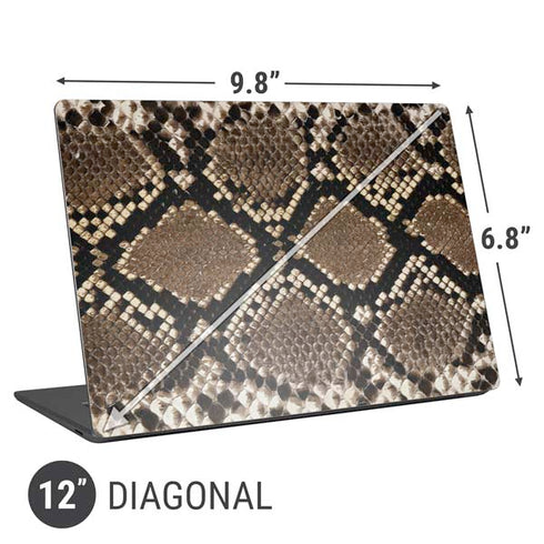 Serpent Animal Print Universal Laptop 12in (9.8 x 6.8in) Skin