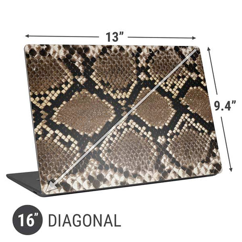 Serpent Animal Print Universal Laptop 16in (13 x 9.4in) Skin