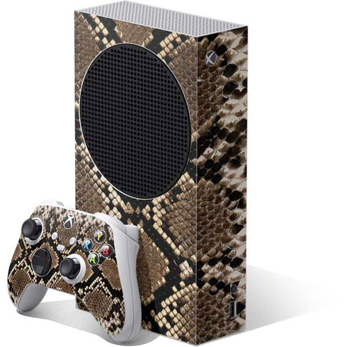 Serpent Animal Print Xbox Series S Bundle Skin