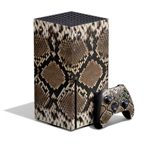 Serpent Animal Print Xbox Series X Bundle Skin