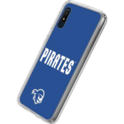 Seton Hall University Pirates Net Galaxy A10e Clear Case