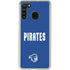 Seton Hall University Pirates Net Galaxy A21 Clear Case