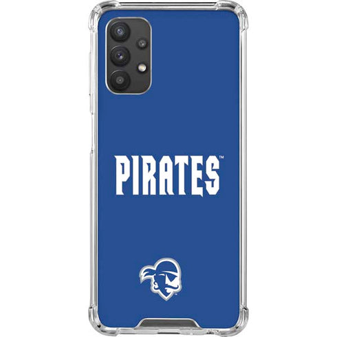 Seton Hall University Pirates Net Galaxy A32 5G Clear Case