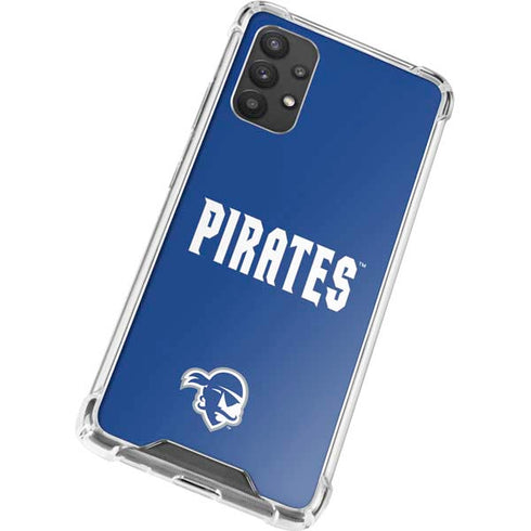 Seton Hall University Pirates Net Galaxy A32 5G Clear Case
