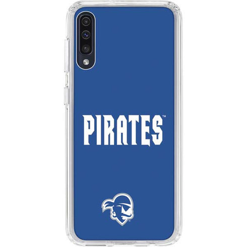 Seton Hall University Pirates Net Galaxy A50 Clear Case