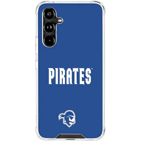 Seton Hall University Pirates Net Galaxy A54 5G Clear Case