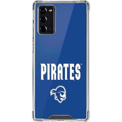 Seton Hall University Pirates Net Galaxy Note20 5G Clear Case