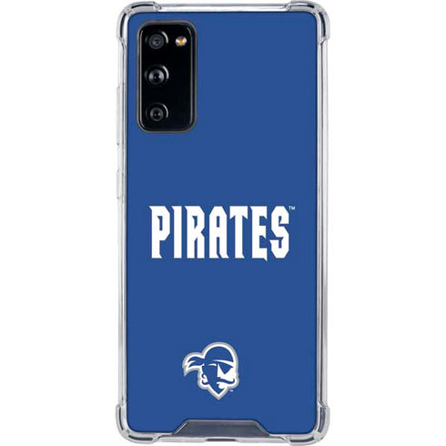 Seton Hall University Pirates Net Galaxy S20 FE Clear Case