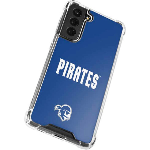 Seton Hall University Pirates Net Galaxy S21 FE Clear Case