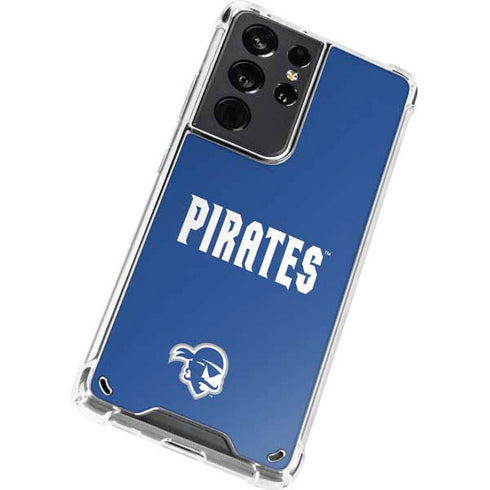 Seton Hall University Pirates Net Galaxy S21 Ultra 5G Clear Case