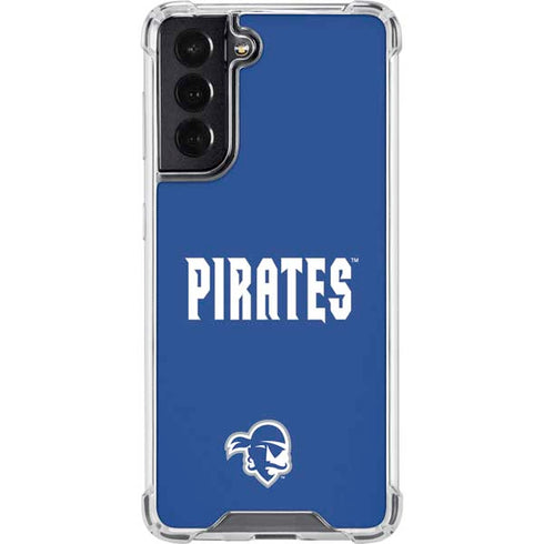 Seton Hall University Pirates Net Galaxy S22 Clear Case