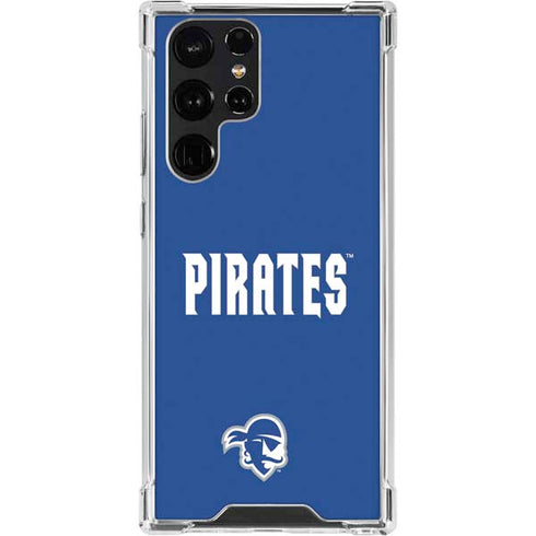 Seton Hall University Pirates Net Galaxy S22 Ultra Clear Case