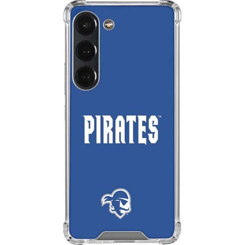 Seton Hall University Pirates Net Galaxy S23 Clear Case