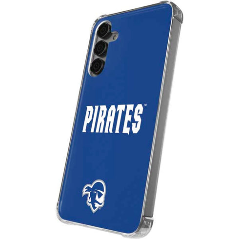 Seton Hall University Pirates Net Galaxy S24 Plus Clear Case