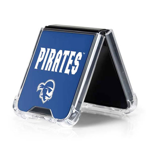 Seton Hall University Pirates Net Galaxy Z Flip5 5G Clear Case