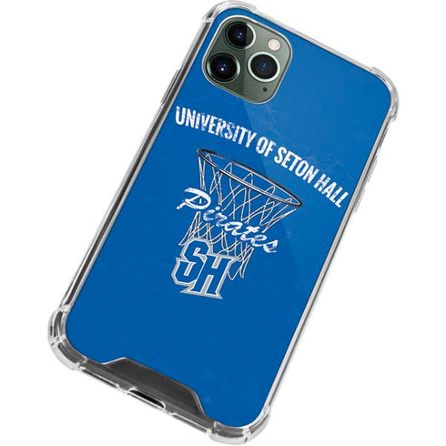 Seton Hall University Pirates Net iPhone 12 Pro Max Clear Case