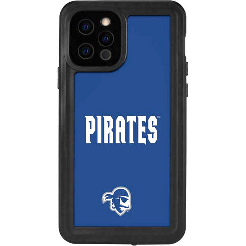 Seton Hall University Pirates Net iPhone 12 Pro Waterproof Case