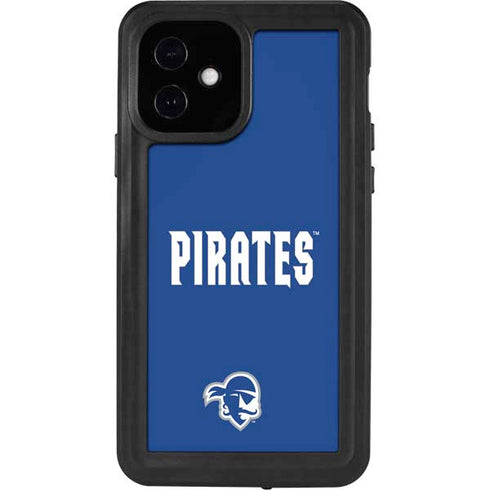 Seton Hall University Pirates Net iPhone 12 Waterproof Case