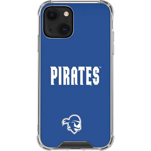 Seton Hall University Pirates Net iPhone 14 Plus Clear Case