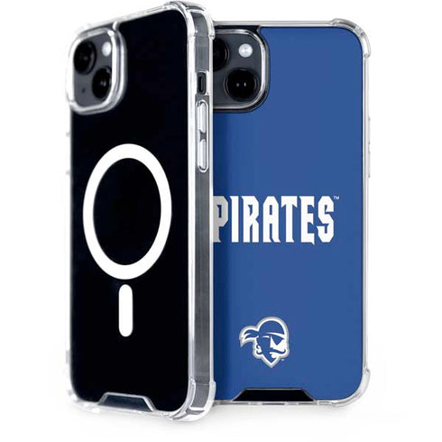Seton Hall University Pirates Net iPhone 15 Plus MagSafe Case