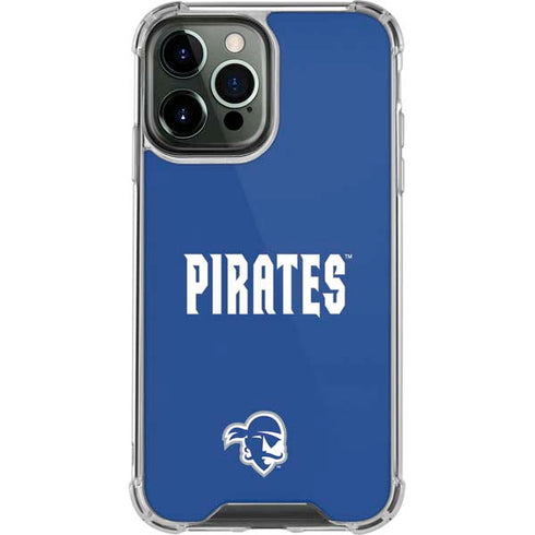 Seton Hall University Pirates Net iPhone 14 Pro Max Clear Case