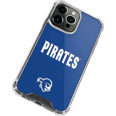 Seton Hall University Pirates Net iPhone 15 Pro Max Clear Case