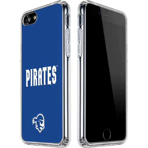 Seton Hall University Pirates Net iPhone SE (2nd & 3rd Gen) Clear Case