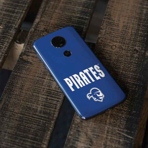 Seton Hall University Pirates Net Moto E5 Plus Skin