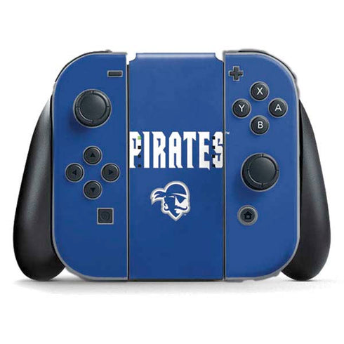 Seton Hall University Pirates Net Nintendo Switch (2017-2021) Joy-Con Controller Skin