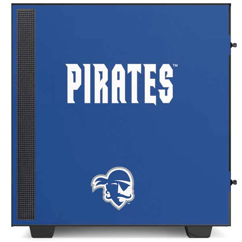 Seton Hall University Pirates Net NZXT H510 Compact ATX Mid-Tower Case Skin