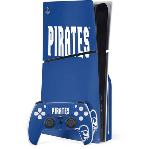 Seton Hall University Pirates Net PS5 Slim Disk Bundle Skin