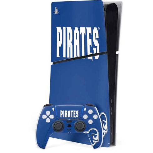 Seton Hall University Pirates Net PS5 Slim Digital Edition Console Skin