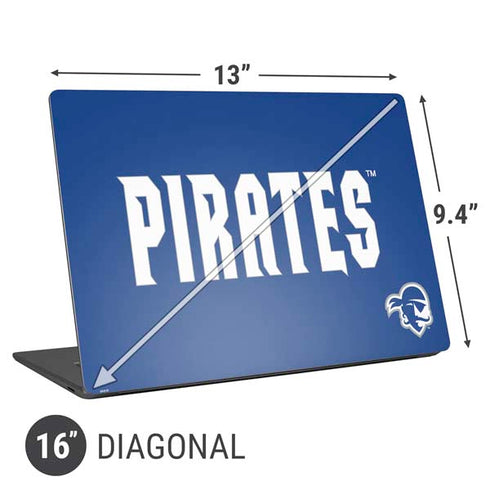 Seton Hall University Pirates Net Universal Laptop 16in (13 x 9.4in) Skin